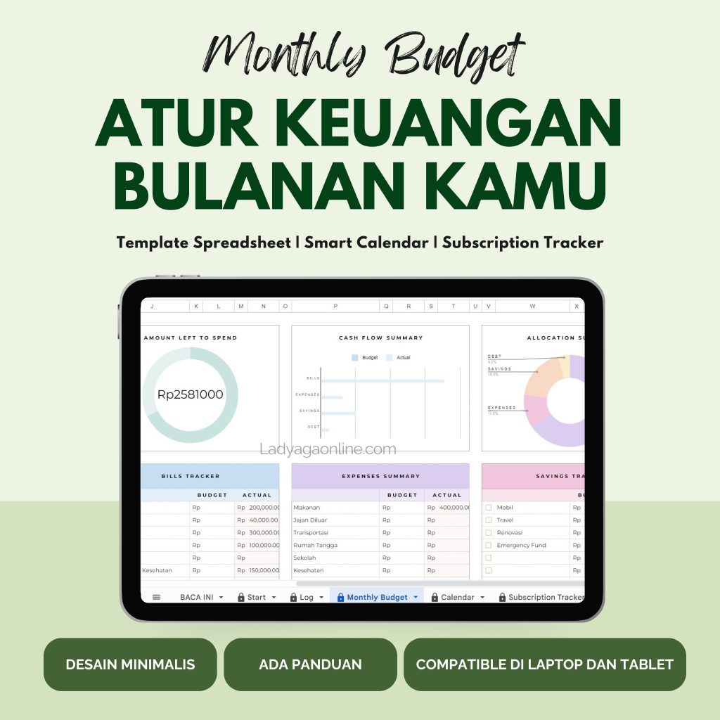 Panduan Realistis Budget Bulanan Untuk Jangka Panjang Kunci Menuju Kebebasan Finansial