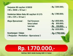 Panduan Lengkap Perhitungan Modal dan Analisis Finansial Franchise Es Teh